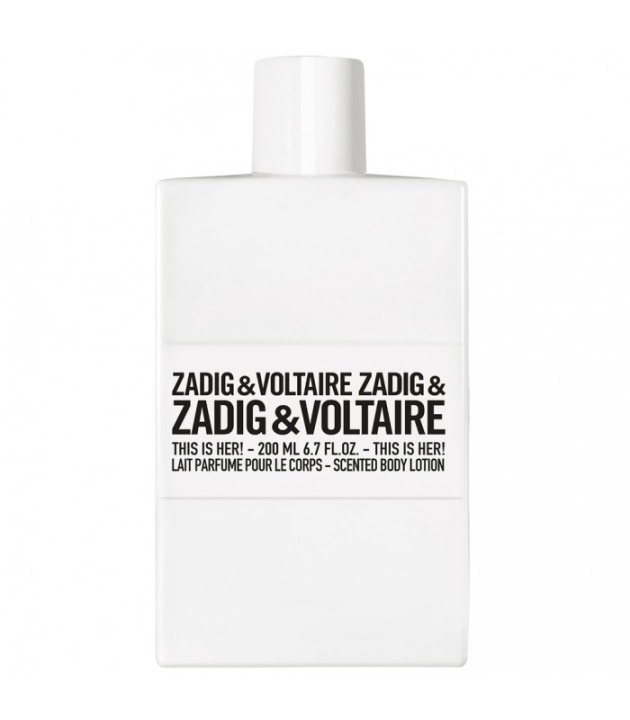 Zadig & Voltaire This is Her Body Lotion 200ml i gruppen SKÖNHET & HÄLSA / Hudvård / Kroppsvård / Body lotion hos TP E-commerce Nordic AB (38-67821)
