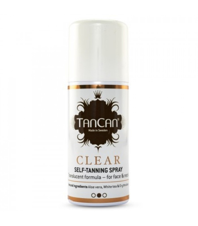 TanCan Clear Self-Tanning Spray 100ml i gruppen SKÖNHET & HÄLSA / Hudvård / Solskydd & Tanning / Brun utan sol hos TP E-commerce Nordic AB (38-67861)