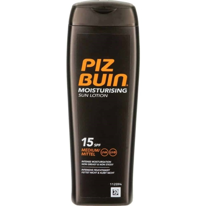 Piz Buin Moisturizing Sun Lotion, Solkräm SPF15 200ml i gruppen SKÖNHET & HÄLSA / Hudvård / Solskydd & Tanning / Solskydd hos TP E-commerce Nordic AB (38-67881)