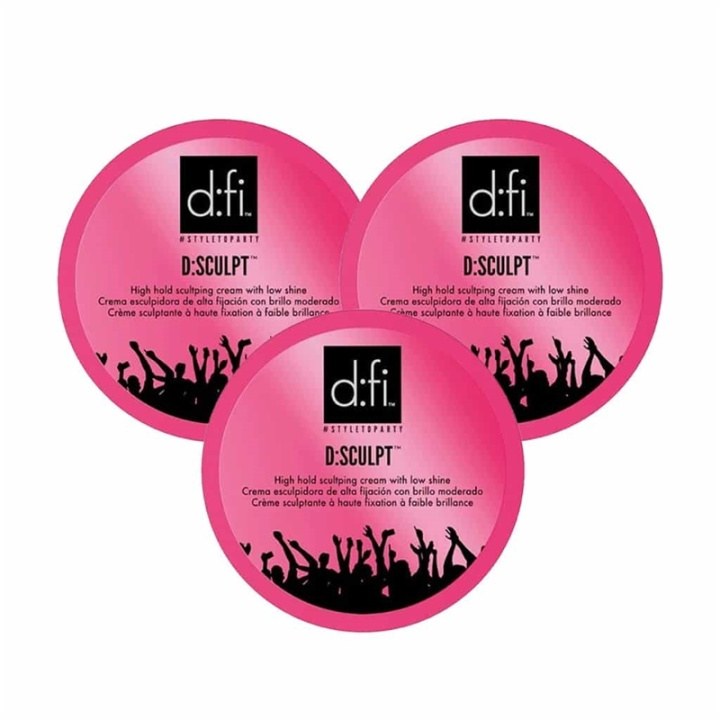 D:fi 3-pack D:fi D:sculpt 150g i gruppen SKÖNHET & HÄLSA / Hår & Styling / Hårstylingprodukter / Hårvax hos TP E-commerce Nordic AB (38-67969)