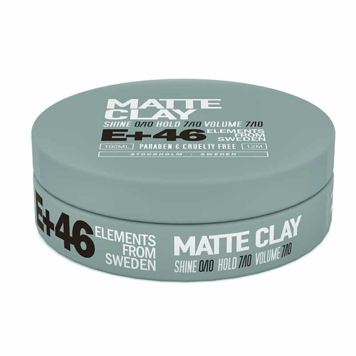 E+46 2-pack E+46 Matte Clay 100ml i gruppen SKÖNHET & HÄLSA / Hår & Styling / Hårstylingprodukter / Hårvax hos TP E-commerce Nordic AB (38-67972)