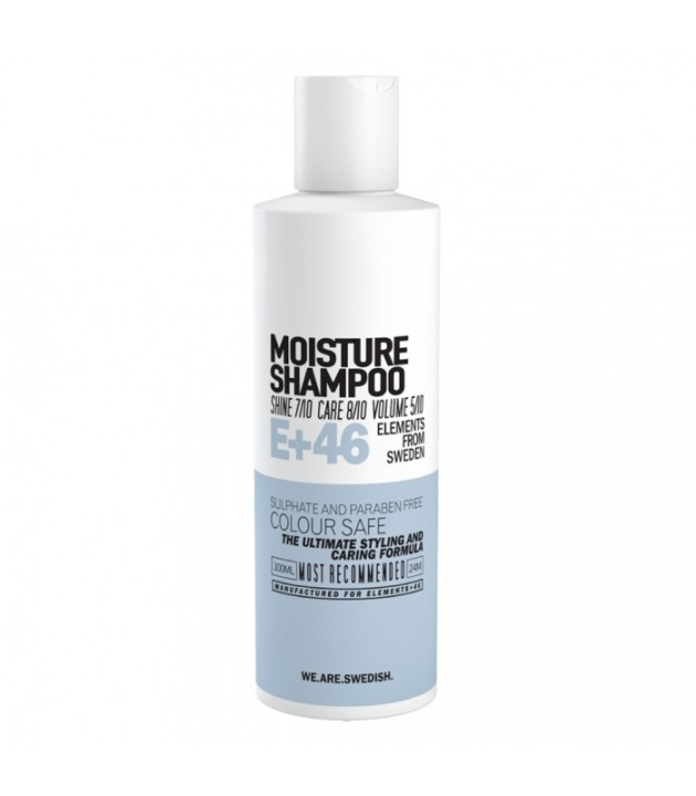 E+46 Moisture Shampoo 300ml i gruppen SKÖNHET & HÄLSA / Hår & Styling / Hårvårdsprodukter / Schampo hos TP E-commerce Nordic AB (38-68157)