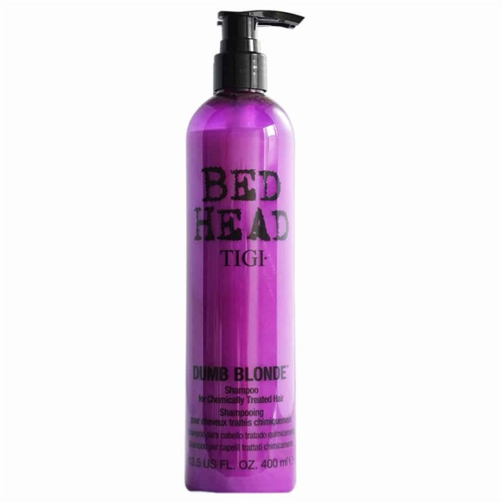 TIGI Bed Head Dumb Blonde Shampoo 400ml i gruppen SKÖNHET & HÄLSA / Hår & Styling / Hårvårdsprodukter / Schampo hos TP E-commerce Nordic AB (38-68238)