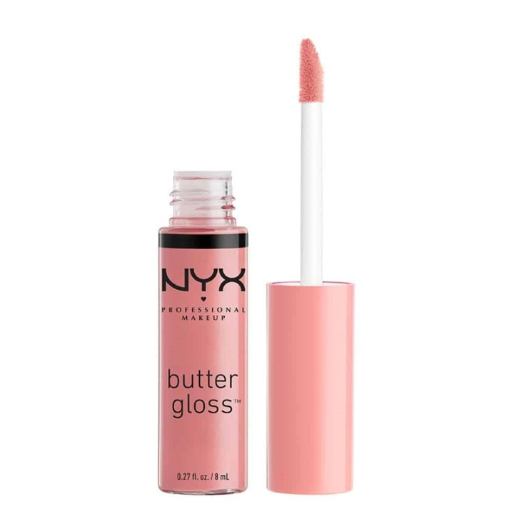 NYX PROF. MAKEUP Butter Gloss - 05 Crème Brulee i gruppen SKÖNHET & HÄLSA / Makeup / Läppar / Läppglans & Plumper hos TP E-commerce Nordic AB (38-68338)