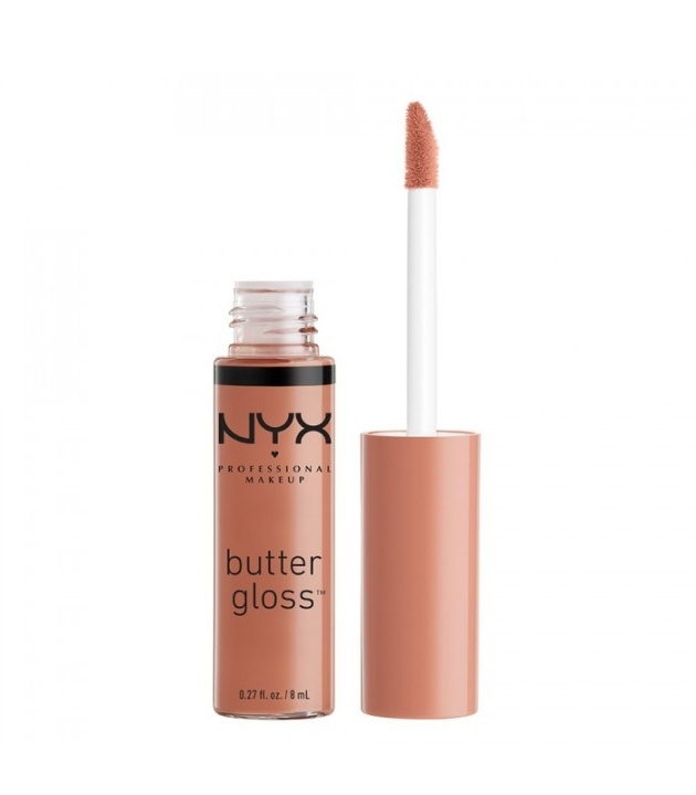 NYX PROF. MAKEUP Butter Gloss - 14 Madeleine i gruppen SKÖNHET & HÄLSA / Makeup / Läppar / Läppglans & Plumper hos TP E-commerce Nordic AB (38-68343)