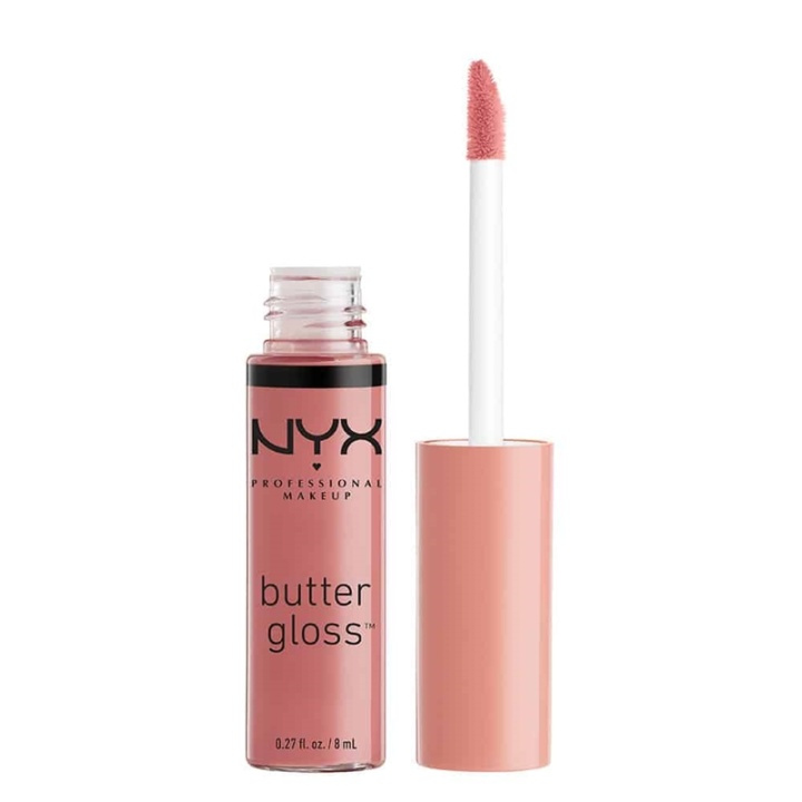 NYX PROF. MAKEUP Butter Gloss - Tiramisu i gruppen SKÖNHET & HÄLSA / Makeup / Läppar / Läppglans & Plumper hos TP E-commerce Nordic AB (38-68350)