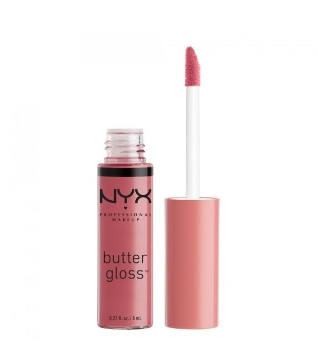 NYX PROF. MAKEUP Butter Gloss -15 Angel Food Cake i gruppen SKÖNHET & HÄLSA / Makeup / Läppar / Läppglans & Plumper hos TP E-commerce Nordic AB (38-68355)