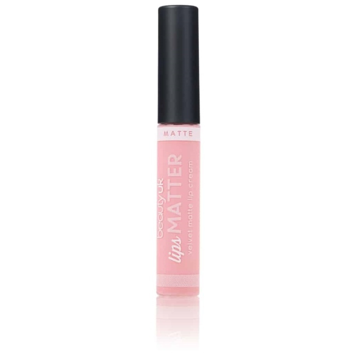 Beauty UK Lips Matter - No.10 Powder Pink & Pout 8g i gruppen SKÖNHET & HÄLSA / Makeup / Läppar / Läppstift hos TP E-commerce Nordic AB (38-68422)