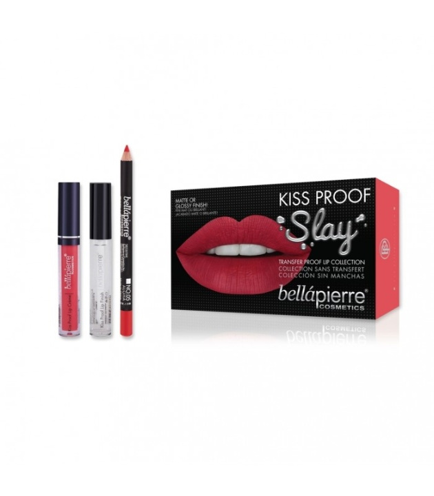 Bellapierre Kiss Proof Slay Kit - Aloha i gruppen SKÖNHET & HÄLSA / Makeup / Läppar / Läppstift hos TP E-commerce Nordic AB (38-68467)