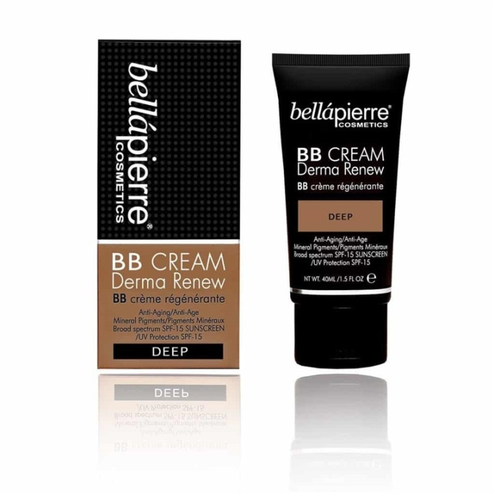 Bellapierre BB Cream Deep 40ml i gruppen SKÖNHET & HÄLSA / Makeup / Basmakeup / CC/BB Cream hos TP E-commerce Nordic AB (38-68749)