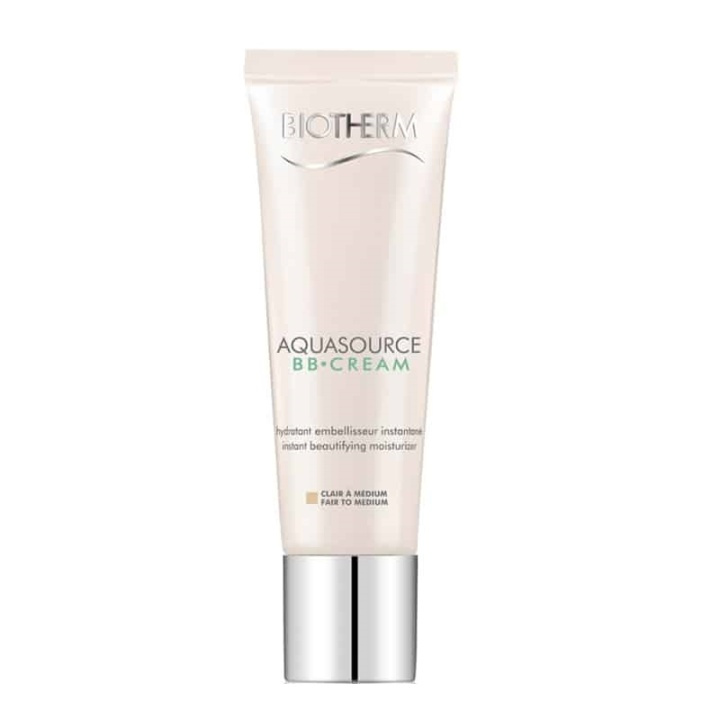 Biotherm Aquasource BB Cream Instant Beautifying Moisturizer SPF15 30ml fair/med i gruppen SKÖNHET & HÄLSA / Makeup / Basmakeup / CC/BB Cream hos TP E-commerce Nordic AB (38-68753)