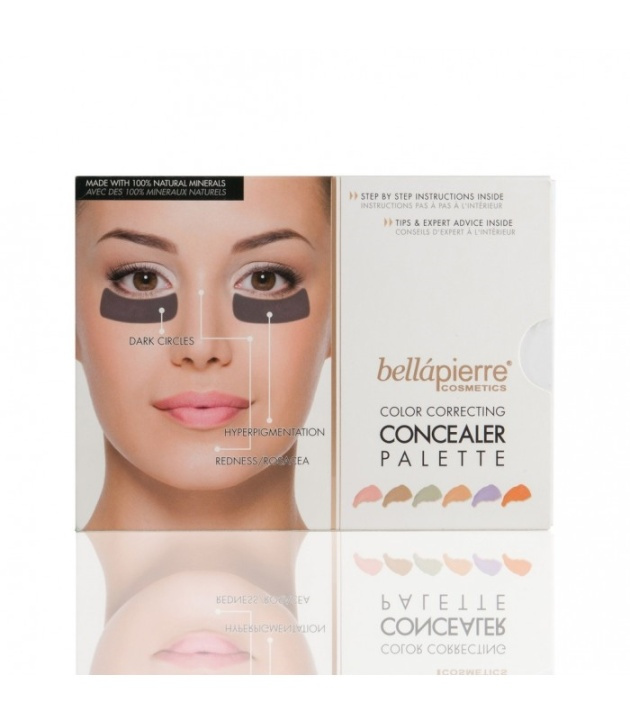Bellapierre Color correcting concealer palette i gruppen SKÖNHET & HÄLSA / Makeup / Basmakeup / Concealer hos TP E-commerce Nordic AB (38-68763)