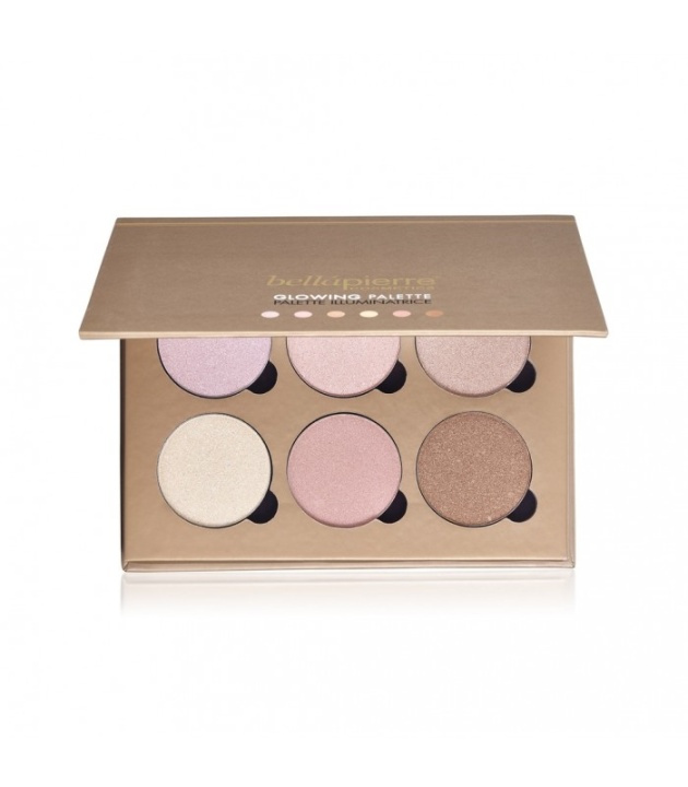 Bellapierre Glowing palette i gruppen SKÖNHET & HÄLSA / Makeup / Basmakeup / Contour/Highlight hos TP E-commerce Nordic AB (38-68873)