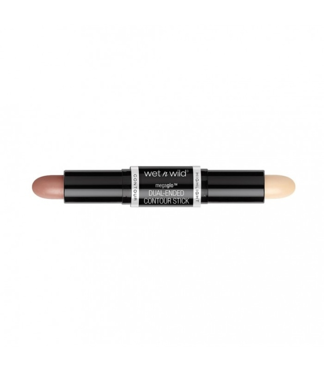 Wet n Wild Mega Glo Dual-Ended Contour Stick Light/Medium 4g i gruppen SKÖNHET & HÄLSA / Makeup / Basmakeup / Contour/Highlight hos TP E-commerce Nordic AB (38-68918)