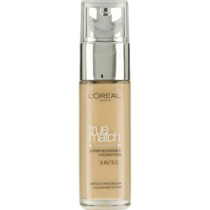 LOreal True Match Foundation 3R3C Rose Beige 30ml i gruppen SKÖNHET & HÄLSA / Makeup / Basmakeup / Foundation hos TP E-commerce Nordic AB (38-68966)