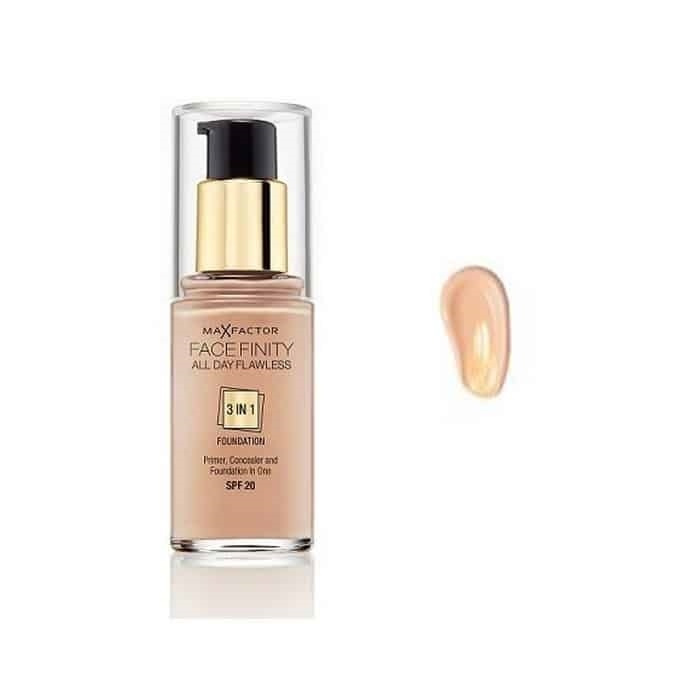 Max Factor Facefinity 3 In 1 Foundation 35 Pearl Beige i gruppen SKÖNHET & HÄLSA / Makeup / Basmakeup / Foundation hos TP E-commerce Nordic AB (38-68983)