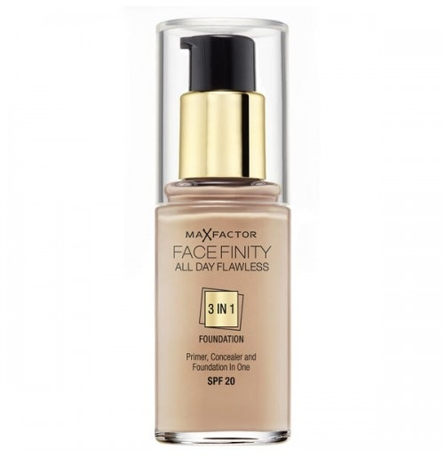 Max Factor Facefinity 3 In 1 Foundation 50 Natural i gruppen SKÖNHET & HÄLSA / Makeup / Basmakeup / Foundation hos TP E-commerce Nordic AB (38-68986)