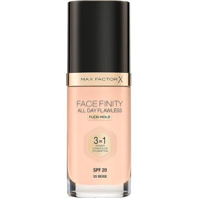 Max Factor Facefinity 3 In 1 Foundation 55 Beige i gruppen SKÖNHET & HÄLSA / Makeup / Basmakeup / Foundation hos TP E-commerce Nordic AB (38-68987)