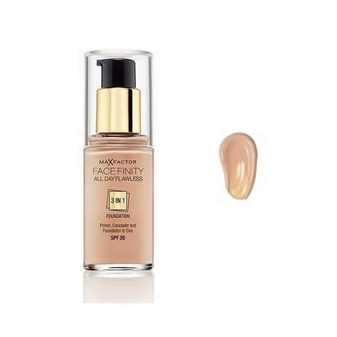 Max Factor Facefinity 3 In 1 Foundation 75 Golden i gruppen SKÖNHET & HÄLSA / Makeup / Basmakeup / Foundation hos TP E-commerce Nordic AB (38-68990)