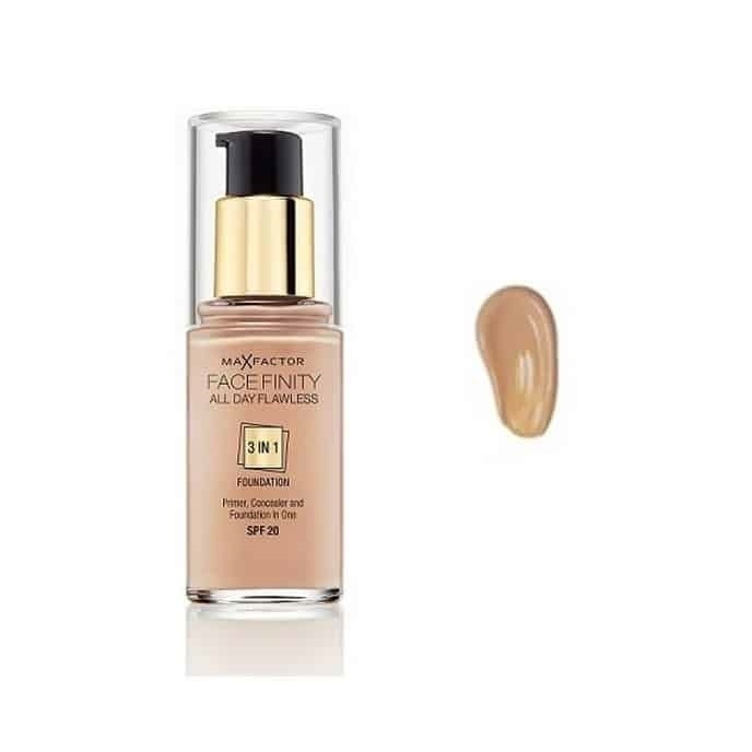 Max Factor Facefinity 3 In 1 Foundation 80 Bronze i gruppen SKÖNHET & HÄLSA / Makeup / Basmakeup / Foundation hos TP E-commerce Nordic AB (38-68992)