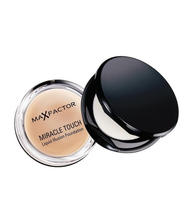 Max Factor Miracle Touch Foundation 45 Warm Almond i gruppen SKÖNHET & HÄLSA / Makeup / Basmakeup / Foundation hos TP E-commerce Nordic AB (38-69008)