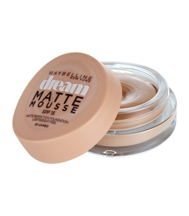 Maybelline Dream Matte Mousse Foundation 18ml 20 Cameo i gruppen SKÖNHET & HÄLSA / Makeup / Basmakeup / Foundation hos TP E-commerce Nordic AB (38-69024)