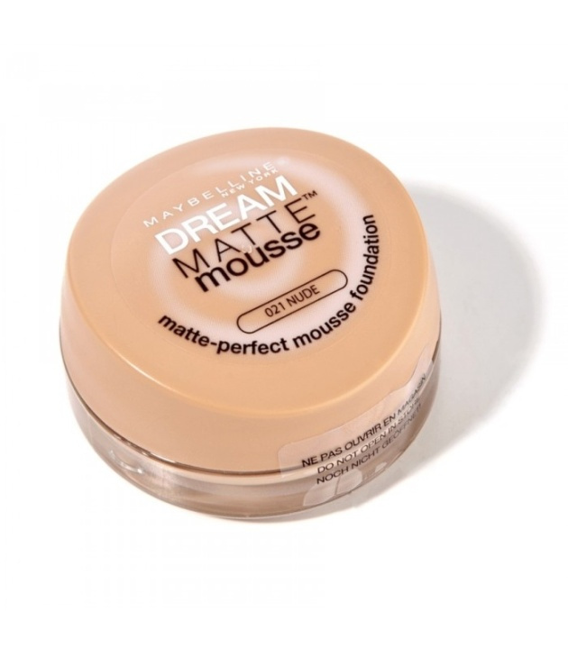 Maybelline Dream Matte Mousse Foundation 18ml 21 Nude i gruppen SKÖNHET & HÄLSA / Makeup / Basmakeup / Foundation hos TP E-commerce Nordic AB (38-69025)