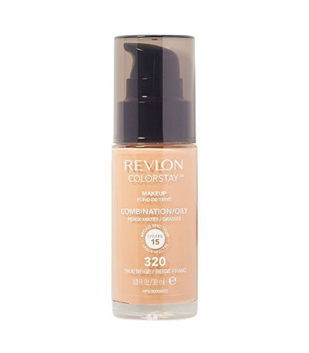 Revlon Colorstay Combination/Oily Skin - 320 True Beige 30ml i gruppen SKÖNHET & HÄLSA / Makeup / Basmakeup / Foundation hos TP E-commerce Nordic AB (38-69102)