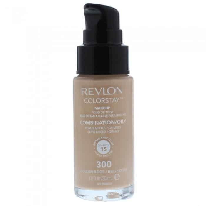 Revlon Colorstay Makeup Combination/Oily Skin - 300 Golden Beige 30ml i gruppen SKÖNHET & HÄLSA / Makeup / Basmakeup / Foundation hos TP E-commerce Nordic AB (38-69107)