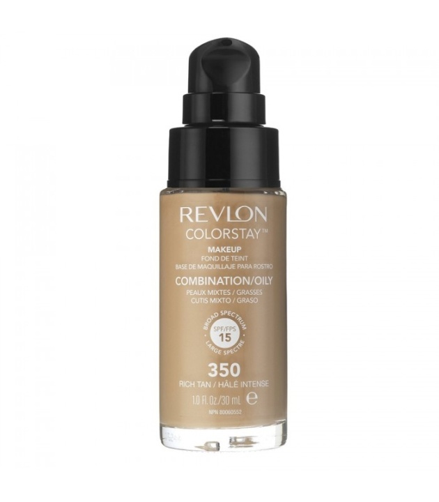 Revlon Colorstay Makeup Combination/Oily Skin - 350 Rich Tan 30ml