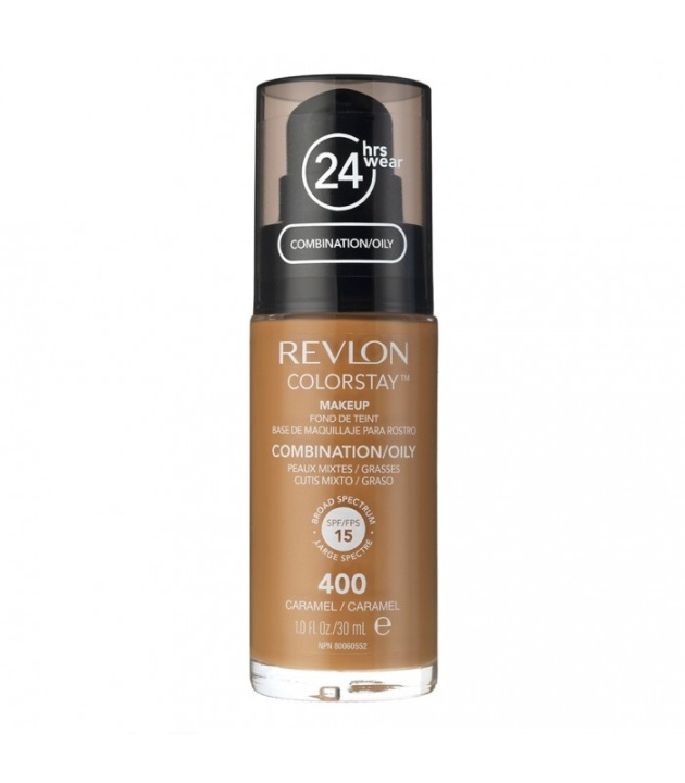 Revlon Colorstay Makeup Combination/Oily Skin - 400 Caramel 30ml i gruppen SKÖNHET & HÄLSA / Makeup / Basmakeup / Foundation hos TP E-commerce Nordic AB (38-69111)