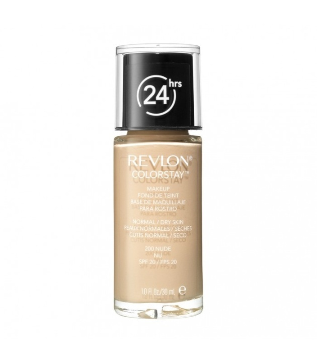 Revlon Colorstay Makeup Normal/Dry Skin - 200 Nude 30ml i gruppen SKÖNHET & HÄLSA / Makeup / Basmakeup / Foundation hos TP E-commerce Nordic AB (38-69116)