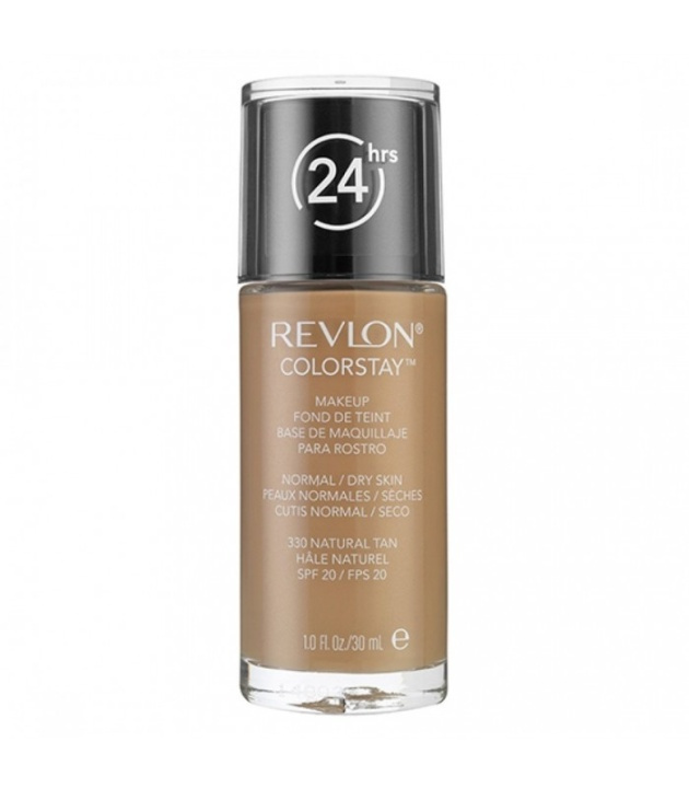 Revlon Colorstay Makeup Normal/Dry Skin - 330 Natural Tan 30ml i gruppen SKÖNHET & HÄLSA / Makeup / Basmakeup / Foundation hos TP E-commerce Nordic AB (38-69120)