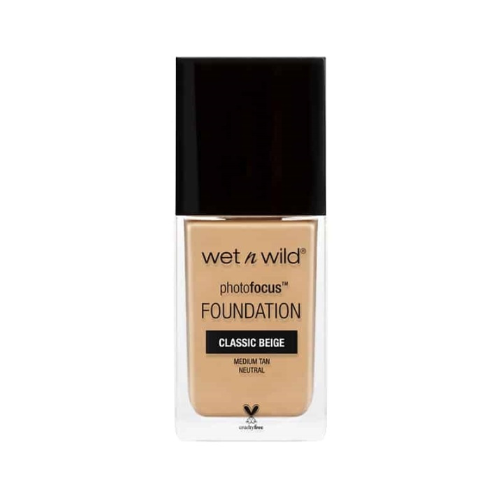 Wet n Wild Photo Focus Foundation Classic Beige 30ml i gruppen SKÖNHET & HÄLSA / Makeup / Basmakeup / Foundation hos TP E-commerce Nordic AB (38-69131)