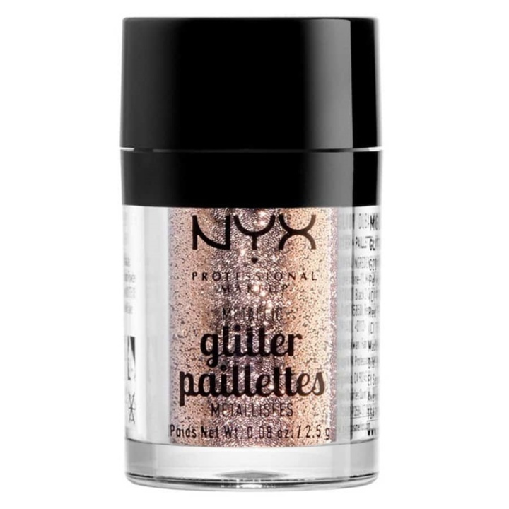 NYX PROF. MAKEUP Metallic Glitter Goldstone 2,5g i gruppen SKÖNHET & HÄLSA / Makeup / Basmakeup / Glitter hos TP E-commerce Nordic AB (38-69157)