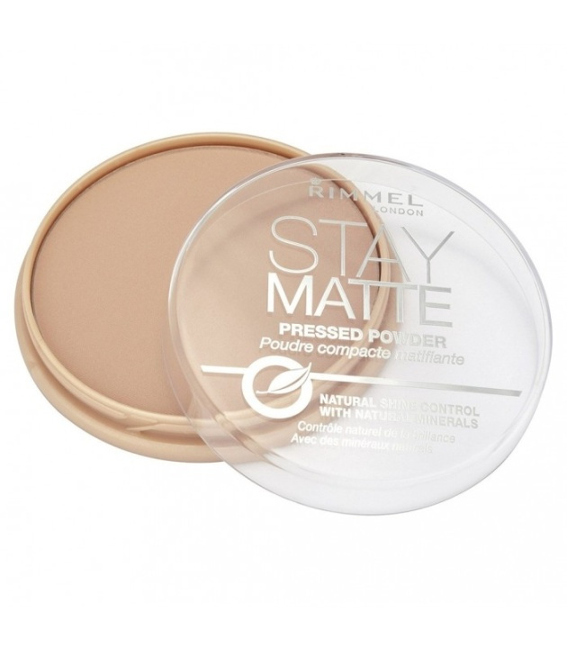 Rimmel Stay Matte Pressed Powder 005 Silky Beige 14g i gruppen SKÖNHET & HÄLSA / Makeup / Basmakeup / Puder hos TP E-commerce Nordic AB (38-69224)