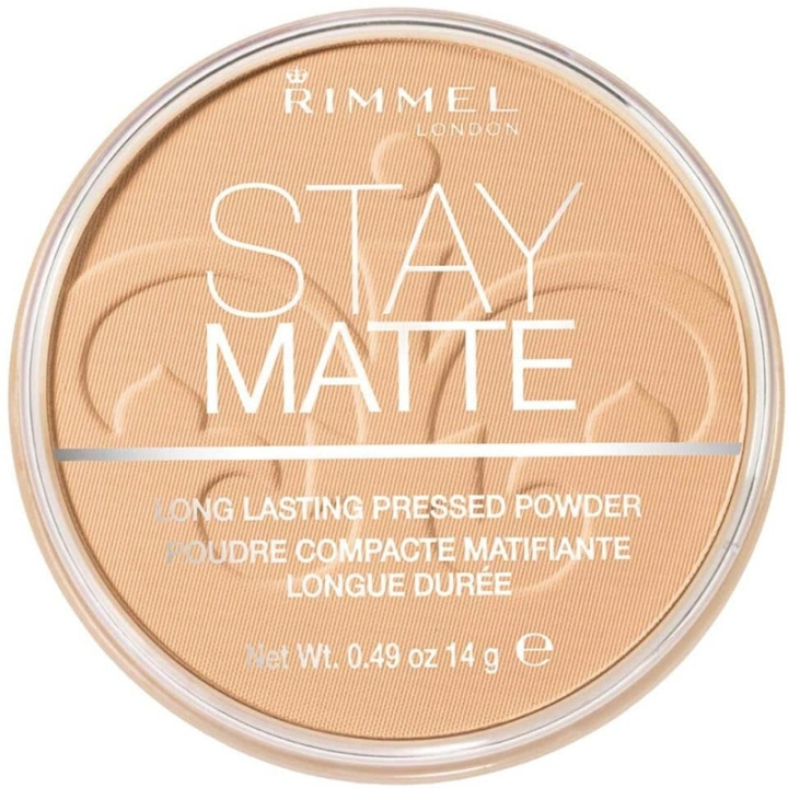 Rimmel London Rimmel Stay Matte Pressed Powder 006 Warm Beige 14g i gruppen SKÖNHET & HÄLSA / Makeup / Basmakeup / Puder hos TP E-commerce Nordic AB (38-69225)