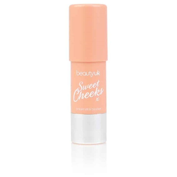 Beauty UK Sweet Cheeks No.1 Peachy Cream 6g i gruppen SKÖNHET & HÄLSA / Makeup / Basmakeup / Rouge / Bronzer hos TP E-commerce Nordic AB (38-69244)