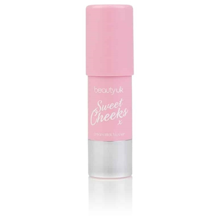 Beauty UK Sweet Cheeks No.4 Pink Pavlova 6g i gruppen SKÖNHET & HÄLSA / Makeup / Basmakeup / Rouge / Bronzer hos TP E-commerce Nordic AB (38-69246)