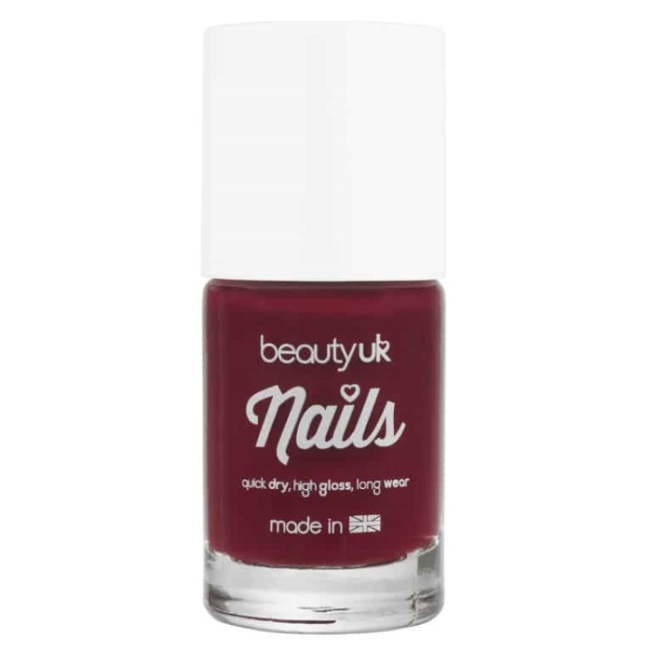 Beauty UK Nails no.19 - Cherry Bomb 9ml i gruppen SKÖNHET & HÄLSA / Manikyr/Pedikyr / Nagellack hos TP E-commerce Nordic AB (38-69372)