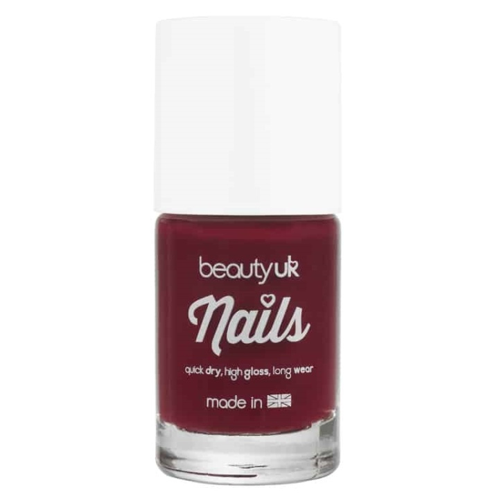 BeautyUK Beauty UK Nails no.19 - Cherry Bomb 9ml i gruppen SKÖNHET & HÄLSA / Manikyr/Pedikyr / Nagellack hos TP E-commerce Nordic AB (38-69372)