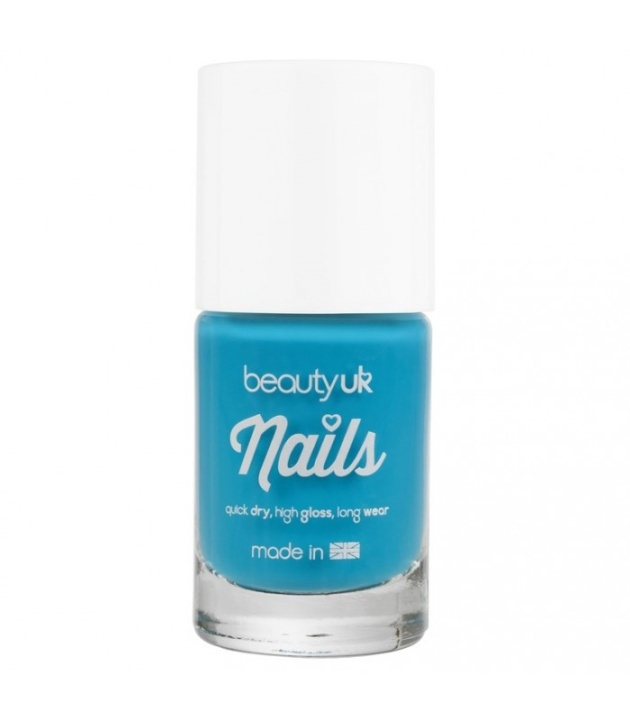 BeautyUK Beauty UK Nails no.23 - Blue Crush 9ml i gruppen SKÖNHET & HÄLSA / Manikyr/Pedikyr / Nagellack hos TP E-commerce Nordic AB (38-69373)