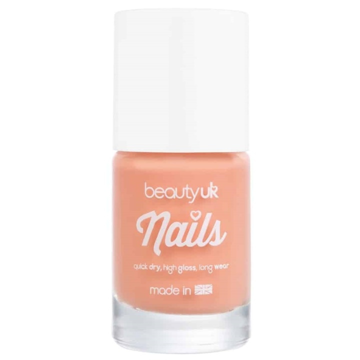 BeautyUK Beauty UK Nails no.24 Just Peachy 9ml i gruppen SKÖNHET & HÄLSA / Manikyr/Pedikyr / Nagellack hos TP E-commerce Nordic AB (38-69374)