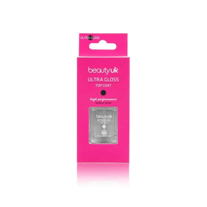 BeautyUK Beauty UK Ultra Gloss Topcoat i gruppen SKÖNHET & HÄLSA / Manikyr/Pedikyr / Nagellack hos TP E-commerce Nordic AB (38-69381)