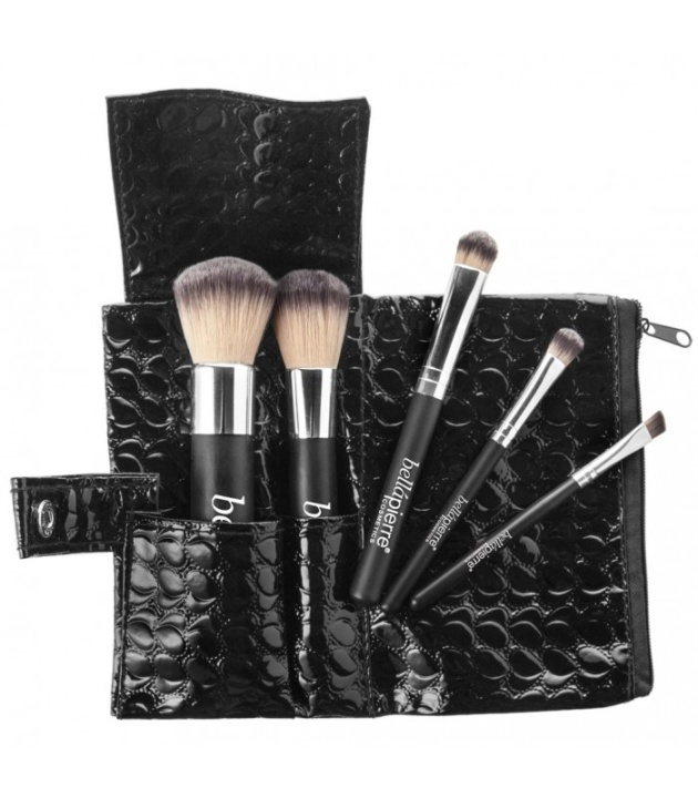 Bellapierre Travel Brush Set 5pc i gruppen SKÖNHET & HÄLSA / Makeup / Verktyg & Sminkset / Borstar & Penslar hos TP E-commerce Nordic AB (38-69458)