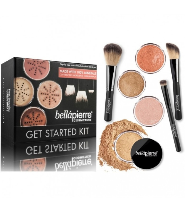 Bellapierre Get Started Kit - Dark i gruppen SKÖNHET & HÄLSA / Makeup / Verktyg & Sminkset / Sminkset hos TP E-commerce Nordic AB (38-69531)