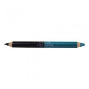 BeautyUK Beauty UK Double Ended Jumbo Pencil no.3 - Black&Turquoise i gruppen SKÖNHET & HÄLSA / Makeup / Ögon & Ögonbryn / Eyeliner / Kajal hos TP E-commerce Nordic AB (38-69547)