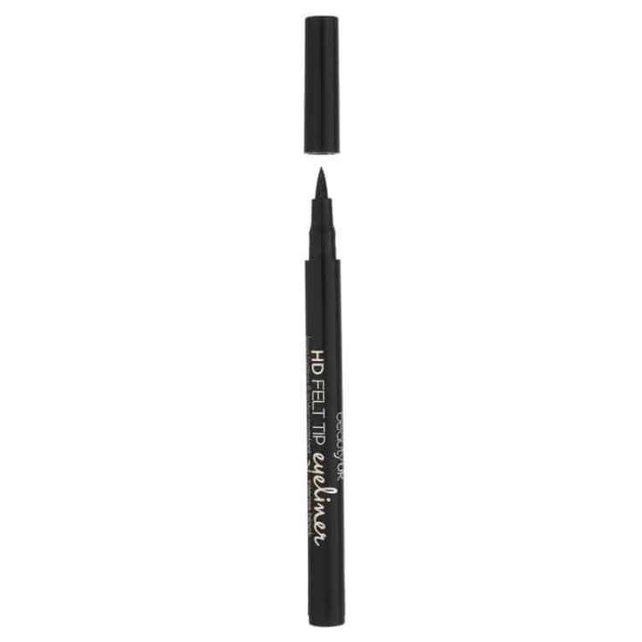 BeautyUK Beauty UK HD Felt Tip Liner No.1 Black 1ml i gruppen SKÖNHET & HÄLSA / Makeup / Ögon & Ögonbryn / Eyeliner / Kajal hos TP E-commerce Nordic AB (38-69550)