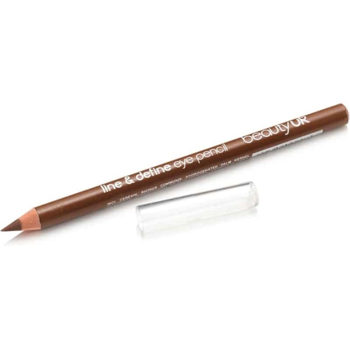 BeautyUK Beauty Uk Line & Define Eye Pencil No. 3 - Brown i gruppen SKÖNHET & HÄLSA / Makeup / Ögon & Ögonbryn / Eyeliner / Kajal hos TP E-commerce Nordic AB (38-69552)