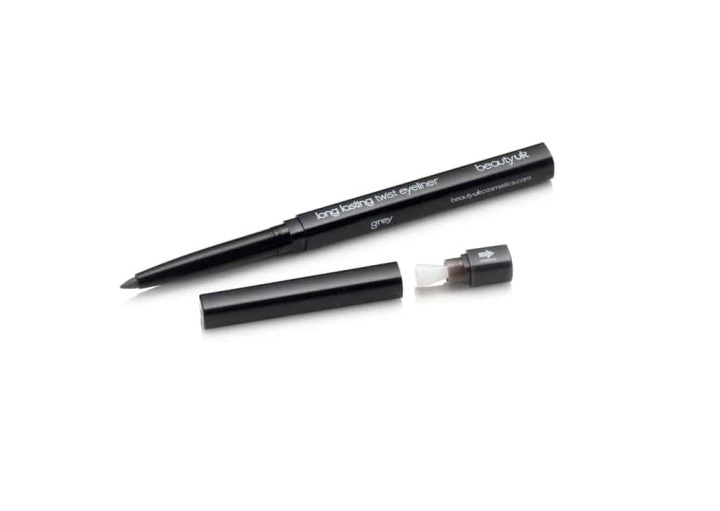 Beauty UK Twist Eye Liner Pencil - Grey i gruppen SKÖNHET & HÄLSA / Makeup / Ögon & Ögonbryn / Eyeliner / Kajal hos TP E-commerce Nordic AB (38-69558)